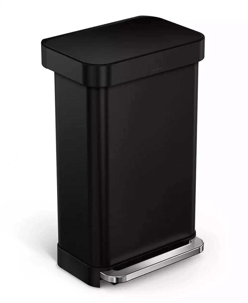 商品simplehuman|45 Liter Step Trash Can,价格¥1127,第1张图片