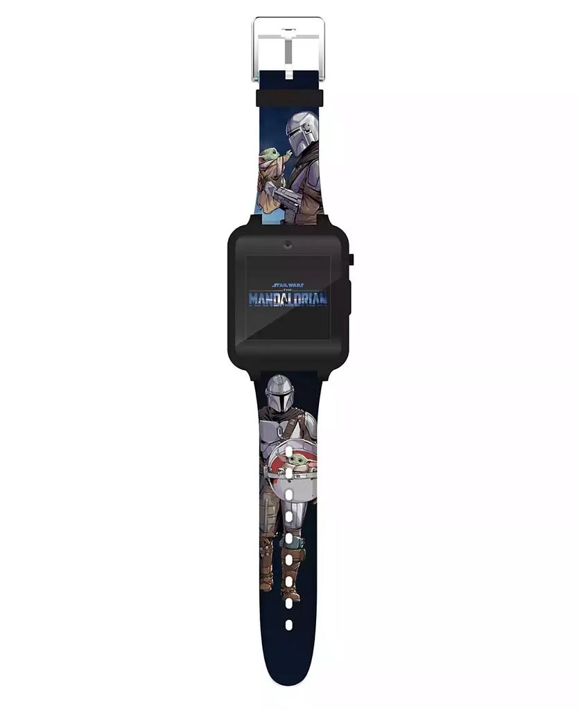 商品Star Wars|Children's Mandalorian Gray Silicone Smart Watch 38mm,价格¥277,第3张图片详细描述