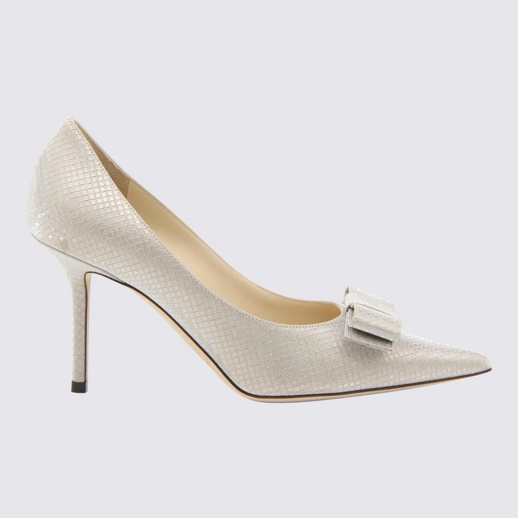 商品Jimmy Choo|Jimmy Choo Cream White Leather Love Pumps,价格¥2951,第1张图片