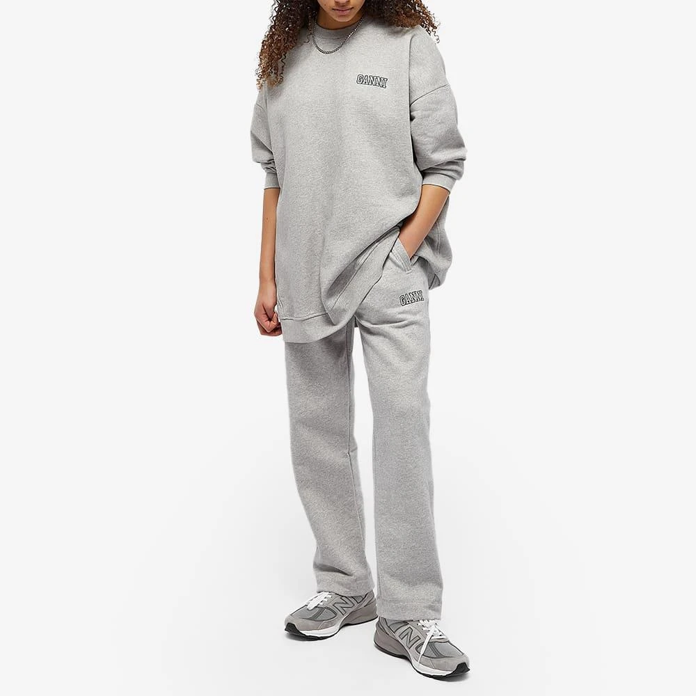 商品Ganni|GANNI Software Logo Straight Sweat Pant,价格¥361,第5张图片详细描述