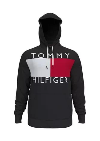 商品Tommy Hilfiger|Hilfiger Fleece Logo Graphic Hoodie,价格¥747,第1张图片详细描述