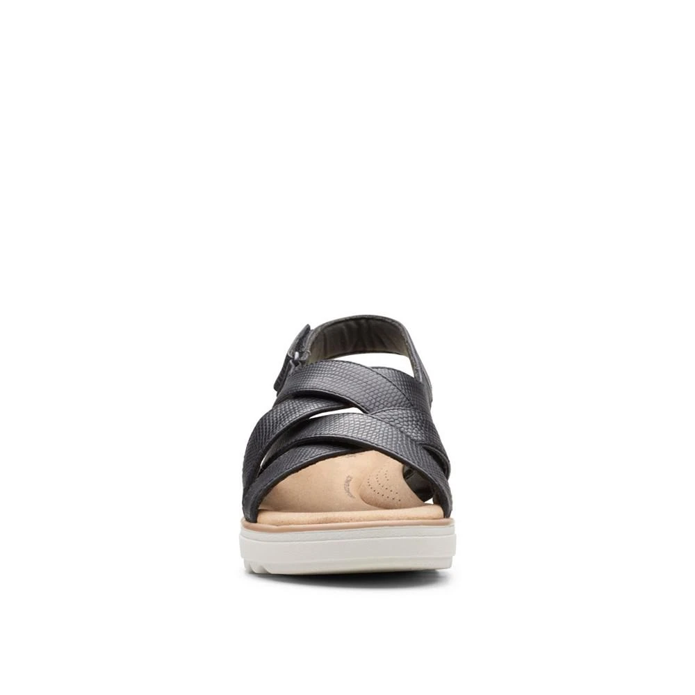 商品Clarks|Women's Collection Jillian Spring Wedge Sandals,价格¥423,第3张图片详细描述