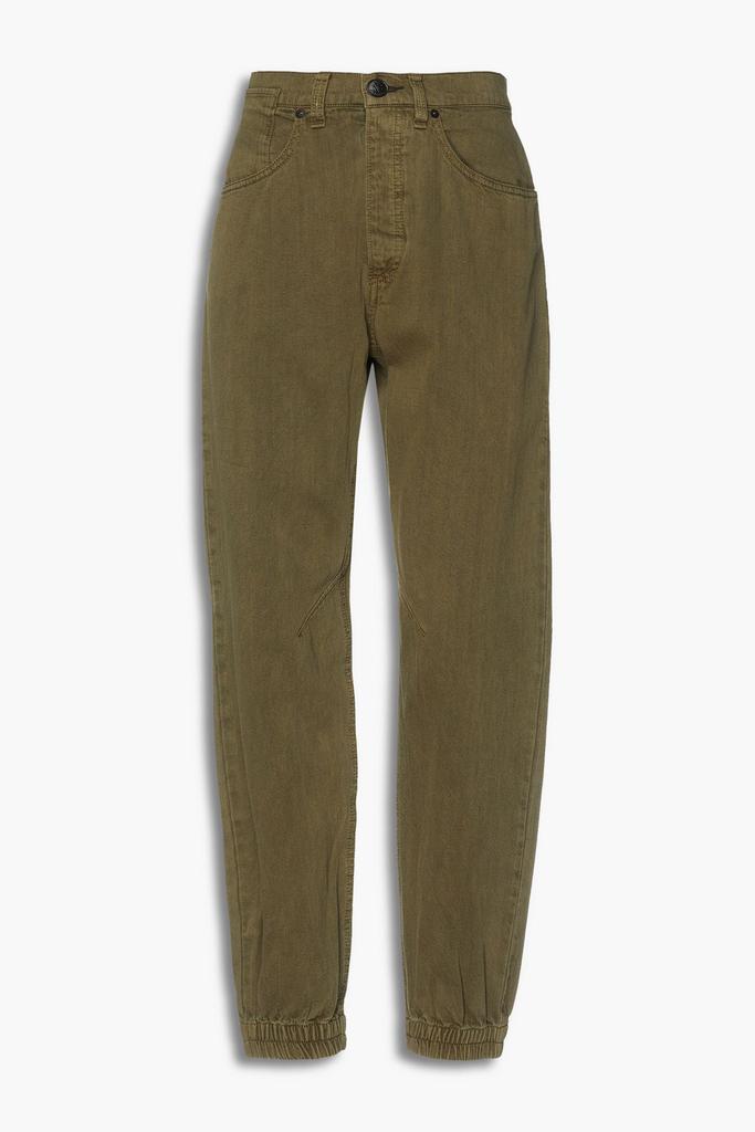 High-rise tapered jeans商品第1张图片规格展示
