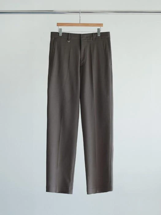 商品LIEU HOMME|SEMI WIDE FIT SET UP SLACKS CHARCOAL,价格¥529,第1张图片