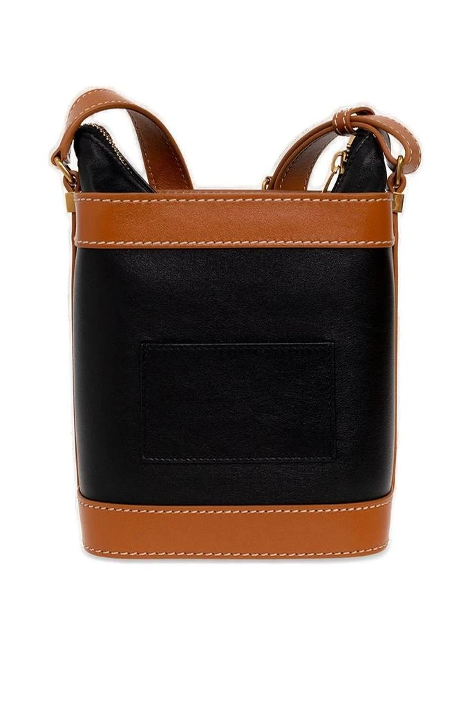 商品Yves Saint Laurent|Saint Laurent Two-Tone Zipped Bucket Bag,价格¥8174,第2张图片详细描述