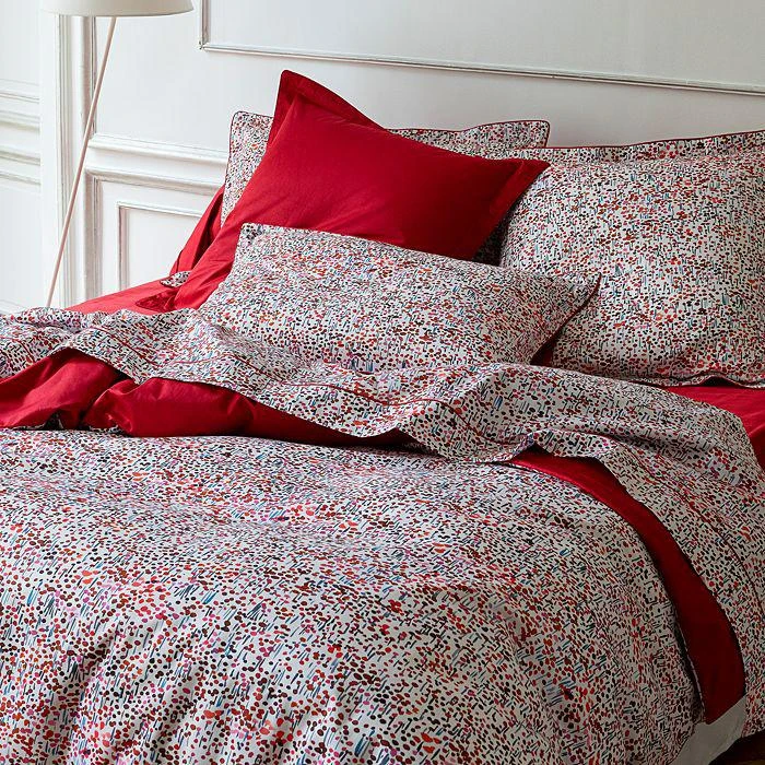 商品Anne de Solene|Rendez-Vous Cotton Fitted Sheet, Queen ,价格¥1869,第3张图片详细描述