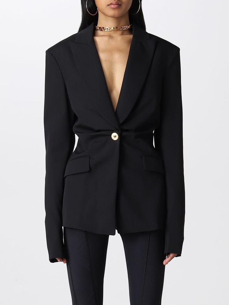 商品Versace|Versace silk blend blazer,价格¥11494,第1张图片