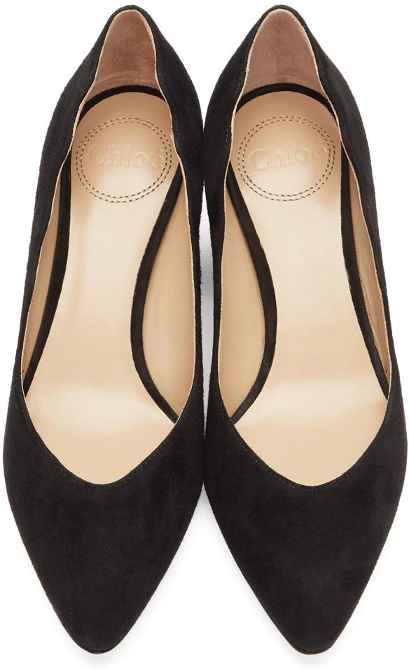 商品Chloé|Black Laurena Pumps,价格¥2753,第5张图片详细描述