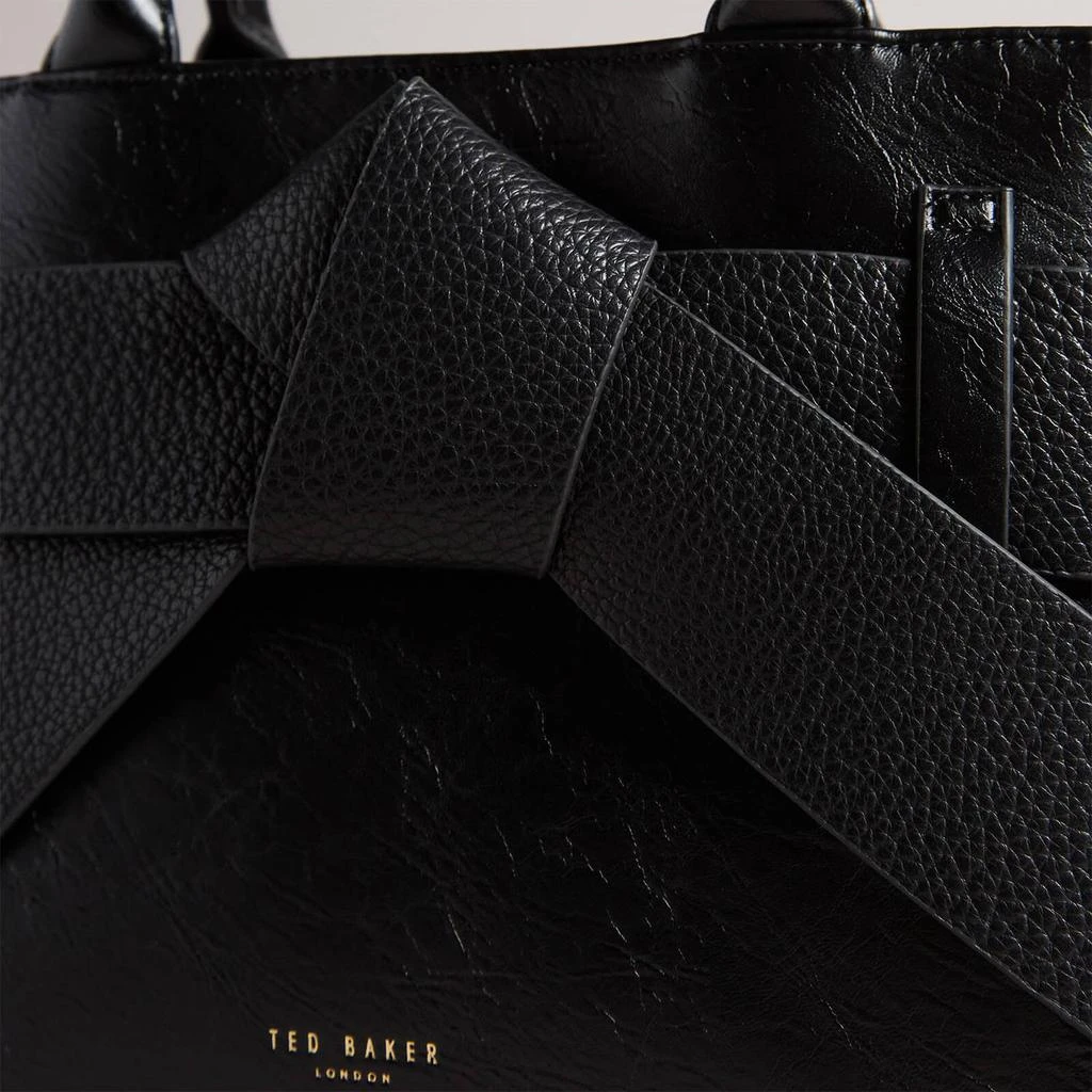 商品Ted Baker London|Ted Baker Jimsa Bow-Detailed Faux Leather Shoulder Bag,价格¥900,第5张图片详细描述