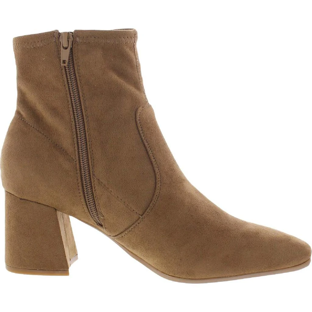 商品Nine West|Nine West Womens Viper 9X9 2 Faux Suede Covered Heel Ankle Boots,价格¥539,第3张图片详细描述