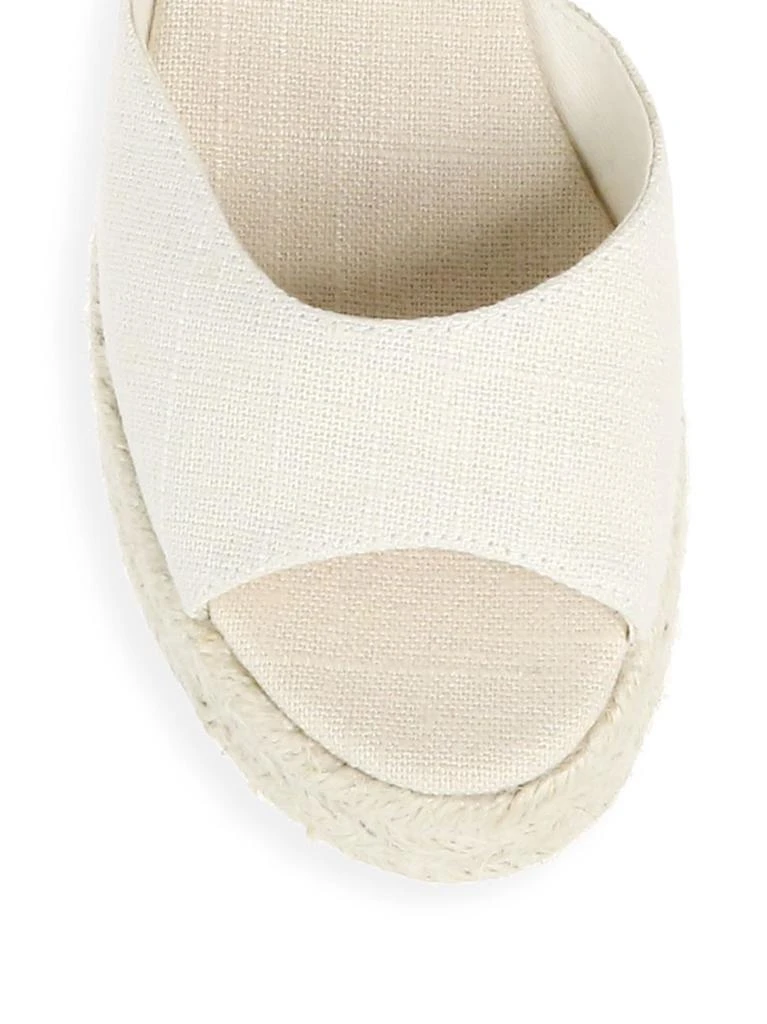 商品Soludos|Ankle-Wrap Espadrille Platform Wedge Sandals,价格¥358,第4张图片详细描述