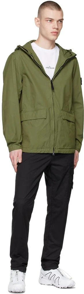 商品Stone Island|Green Batavia Jacket,价格¥3172,第4张图片详细描述