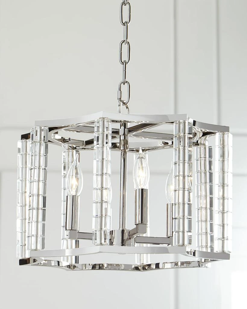 商品Crystorama|Carson 4-Light Convertible Ceiling Mount Light Fixture,价格¥15544,第1张图片