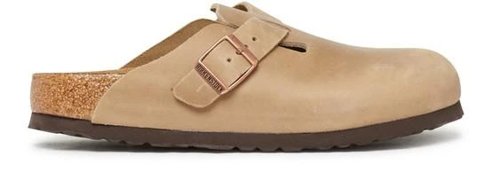 商品Birkenstock|Boston  皮质穆勒鞋,价格¥1103,第1张图片