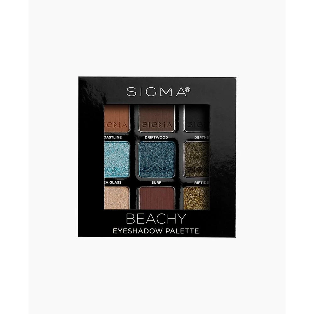 商品Sigma Beauty|Beachy Eyeshadow Palette,价格¥221,第4张图片详细描述