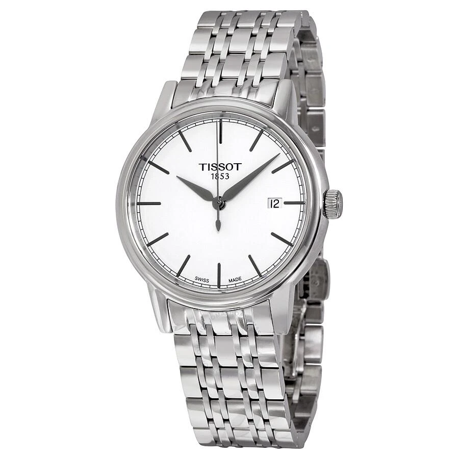 商品Tissot|T-Classic Carson White Dial Men's Watch T0854101101100,价格¥1809,第1张图片