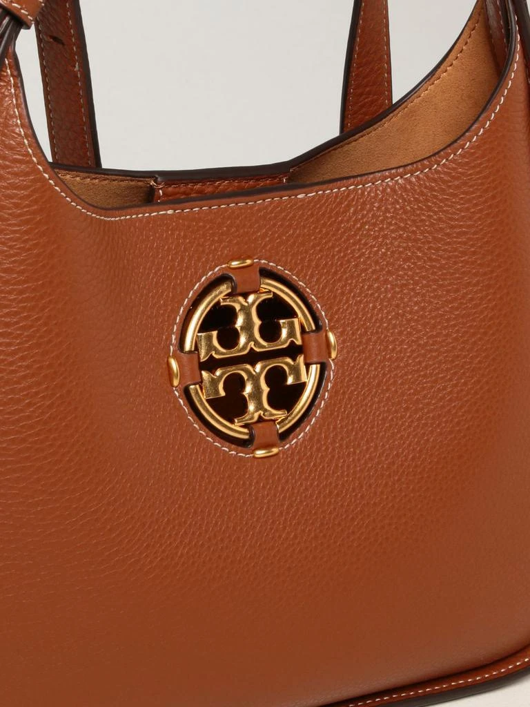 商品Tory Burch|Miller Tory Burch粒面皮革带logo背包,价格¥3870,第3张图片详细描述