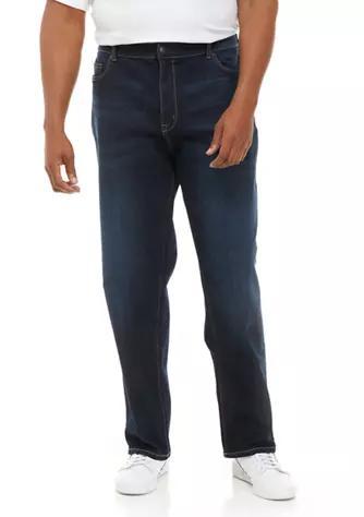 商品TRUE CRAFT|Big & Tall Relaxed Fit Denim Jeans,价格¥186,第3张图片详细描述
