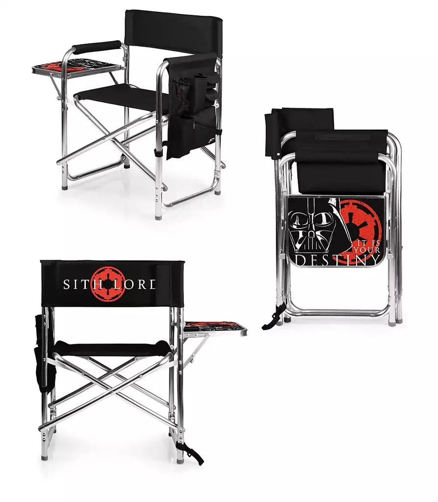 商品Picnic Time|Oniva® by Star Wars Darth Vader Portable Folding Sports Chair,价格¥871,第4张图片详细描述