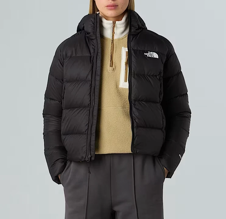 北面 女款连帽拉链Logo长袖羽绒服（香港仓发货） 商品