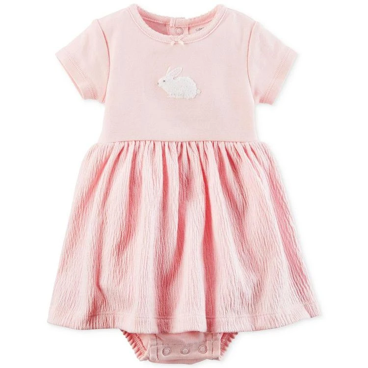 商品Carter's|2-Pc. Cardigan & Bunny Bodysuit-Dress Set, Baby Girls,价格¥75,第2张图片详细描述