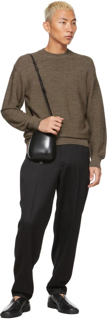 商品Lemaire|Black Tapered Trousers,价格¥2335,第4张图片详细描述
