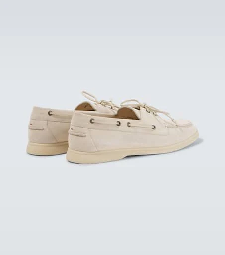 商品Loro Piana|Sea-Sail Walk suede boat shoes,价格¥8774,第5张图片详细描述