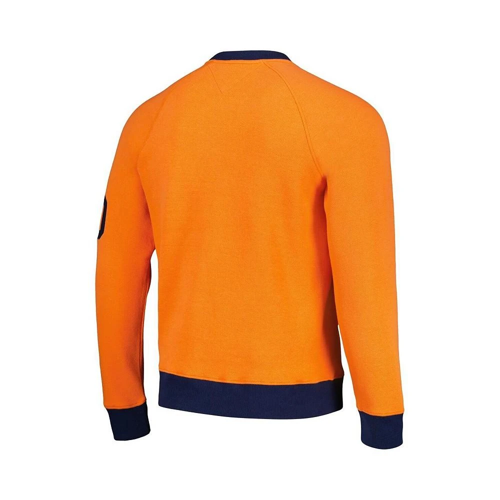 商品Tommy Hilfiger|Men's Orange Denver Broncos Reese Raglan Tri-Blend Pullover Sweatshirt,价格¥663,第3张图片详细描述