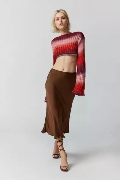 商品Urban Outfitters|UO Ladder-Knit Shrug Sweater,价格¥115,第2张图片详细描述