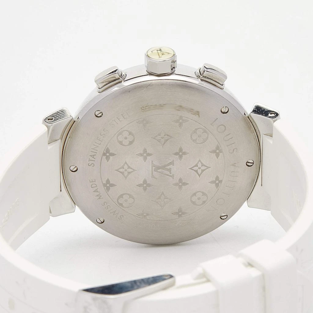 商品[二手商品] Louis Vuitton|Louis Vuitton Mother of Pearl Stainless Steel Rubber Tambour Lovely Cup Q11BA Women's Wristwatch 39 mm,价格¥8630,第4张图片详细描述