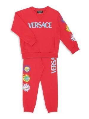 商品Versace|Little Boy's & Boy's Sun Logo Sweatshirt,价格¥1102,第2张图片详细描述