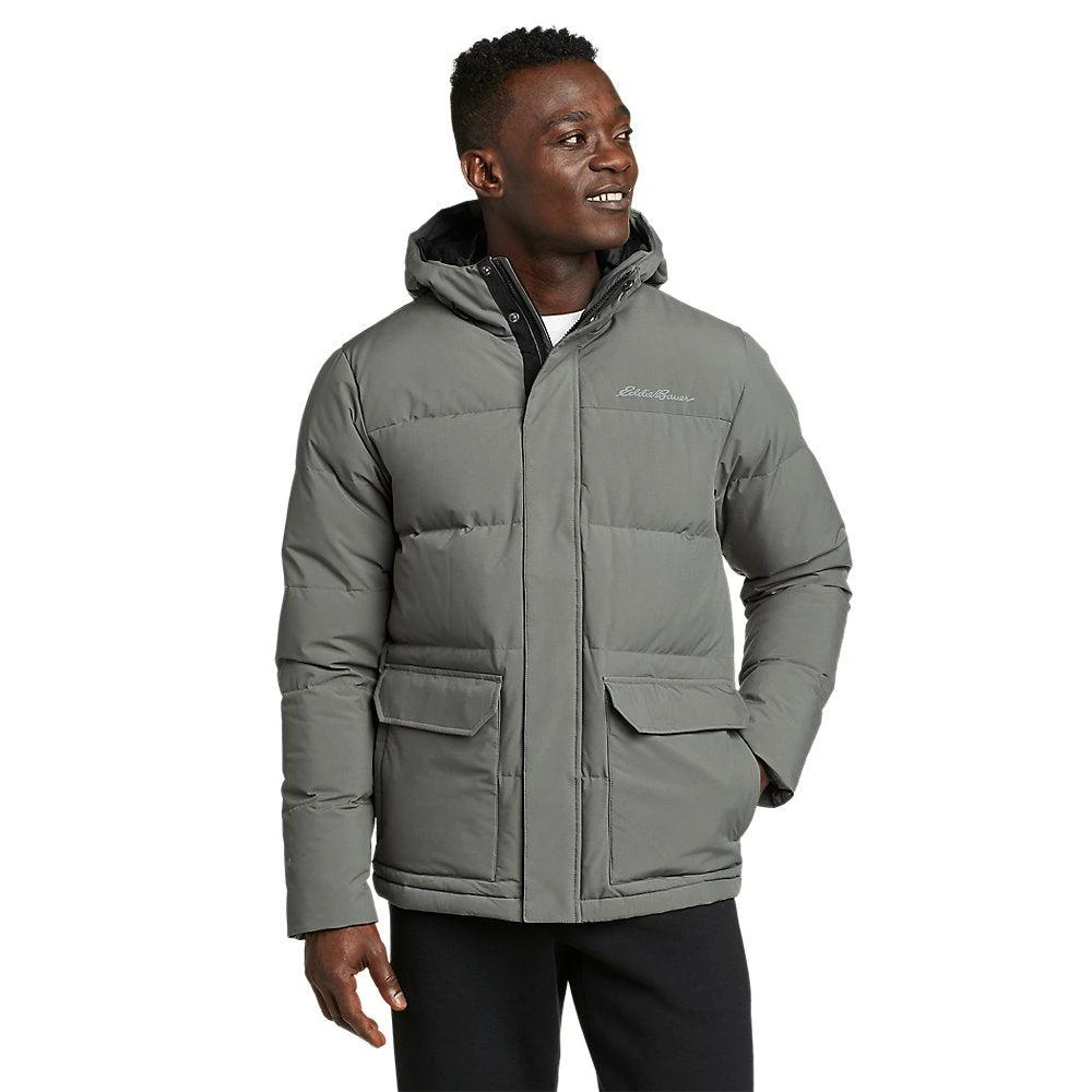 商品Eddie Bauer|Men's Essential Down Hooded Jacket,价格¥878,第1张图片详细描述