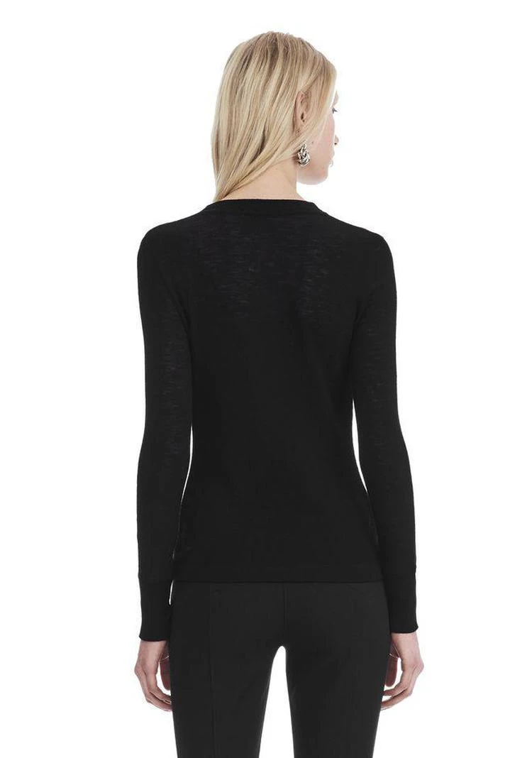 商品Alexander Wang|LONG SLEEVE TOP WITH ZIP HALF PLACKET,价格¥928,第2张图片详细描述