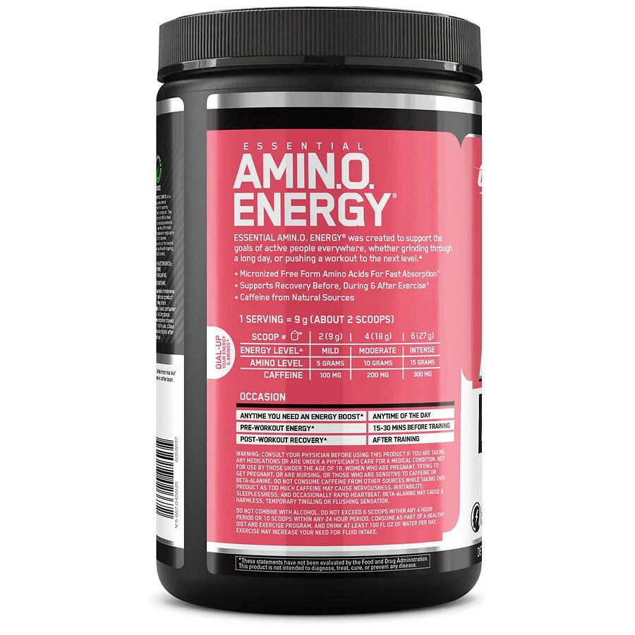 商品Optimum Nutrition|Amino Energy Watermelon,价格¥249,第2张图片详细描述