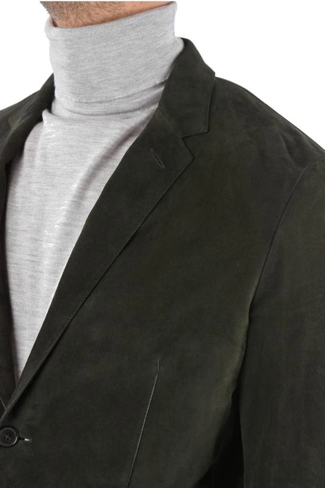 商品Zegna|Ermenegildo zegna men's green other materials blazer,价格¥21614,第4张图片详细描述
