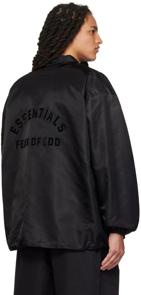 商品Essentials|Black Drawstring Jacket,价格¥922,第3张图片详细描述