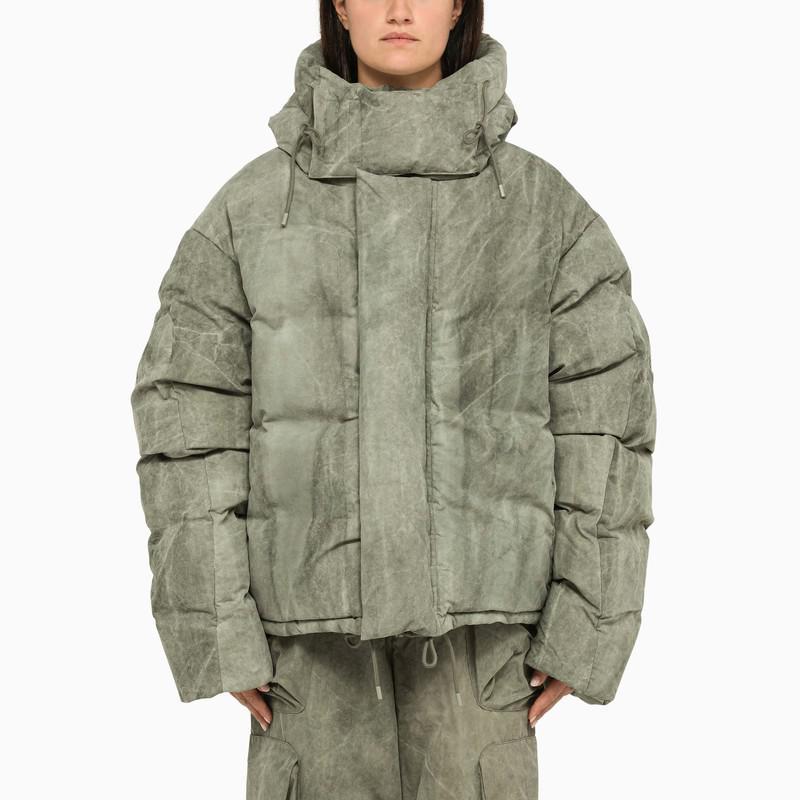 商品Entire Studios|Oversize military down jacket in canvas,价格¥5015,第1张图片