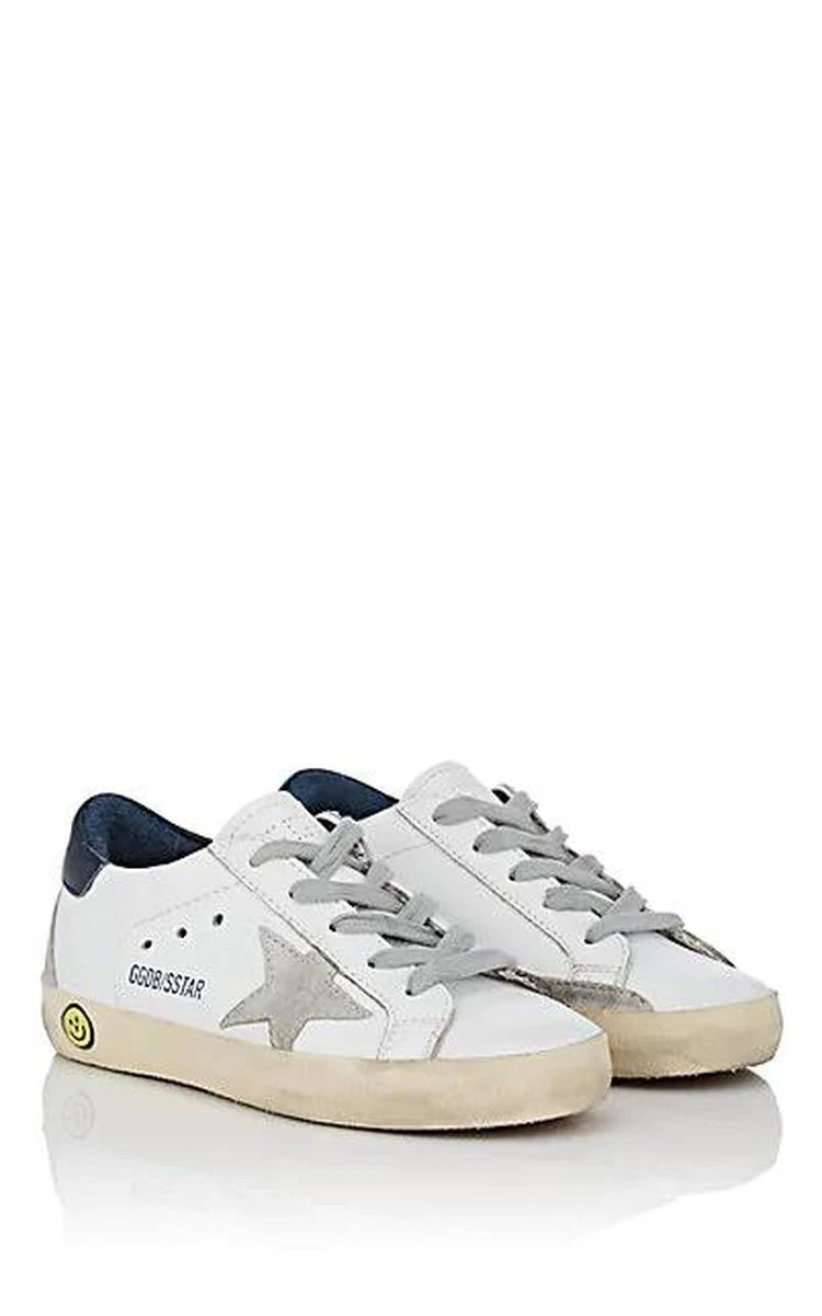 商品Golden Goose|Kids' Superstar Leather Sneakers,价格¥1071,第1张图片