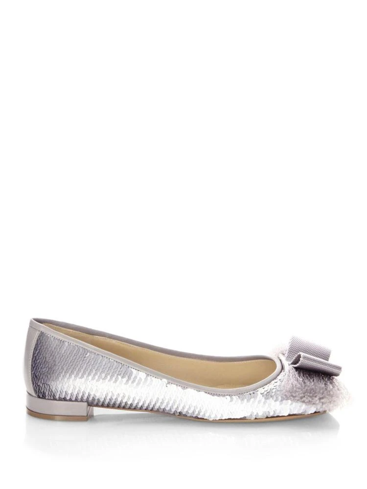 商品Salvatore Ferragamo|Marlia Bow Accent Ballet Flats,价格¥1980,第5张图片详细描述