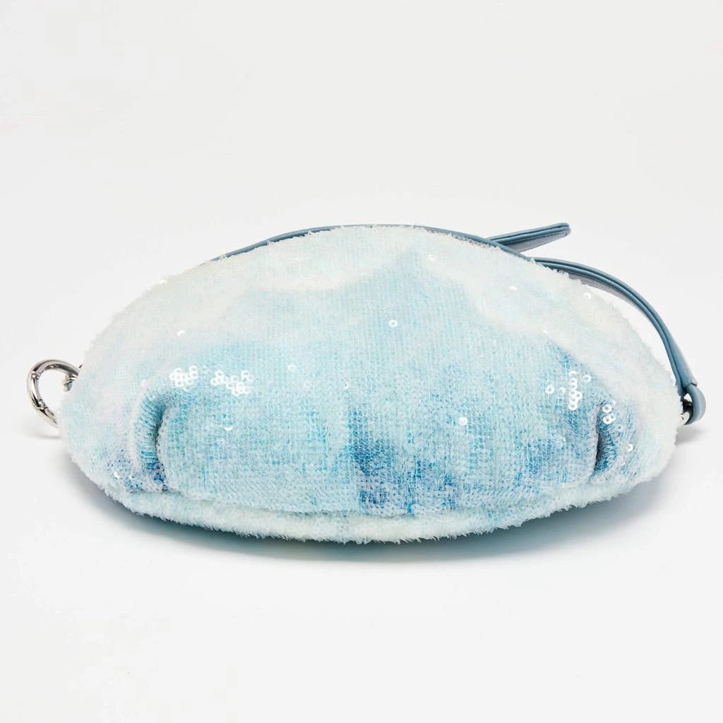 Chanel Light Blue Sequins Waterfall Belt Bag 商品