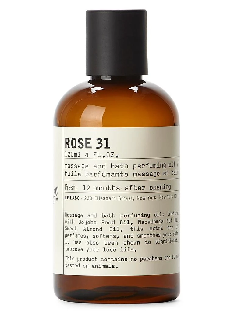 商品Le Labo|Rose 31 Body Oil,价格¥633,第1张图片