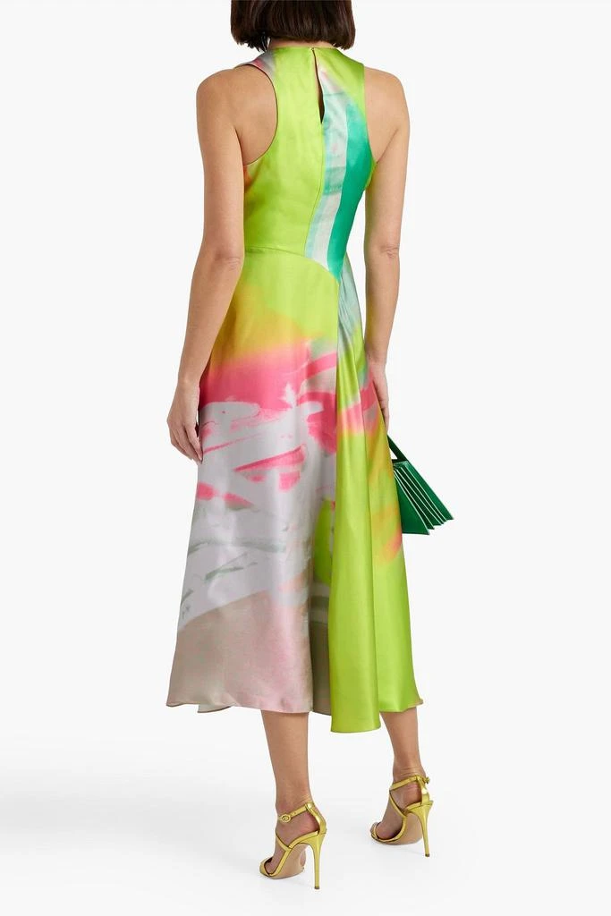 商品ROKSANDA|Printed silk-satin midi dress,价格¥6992,第3张图片详细描述