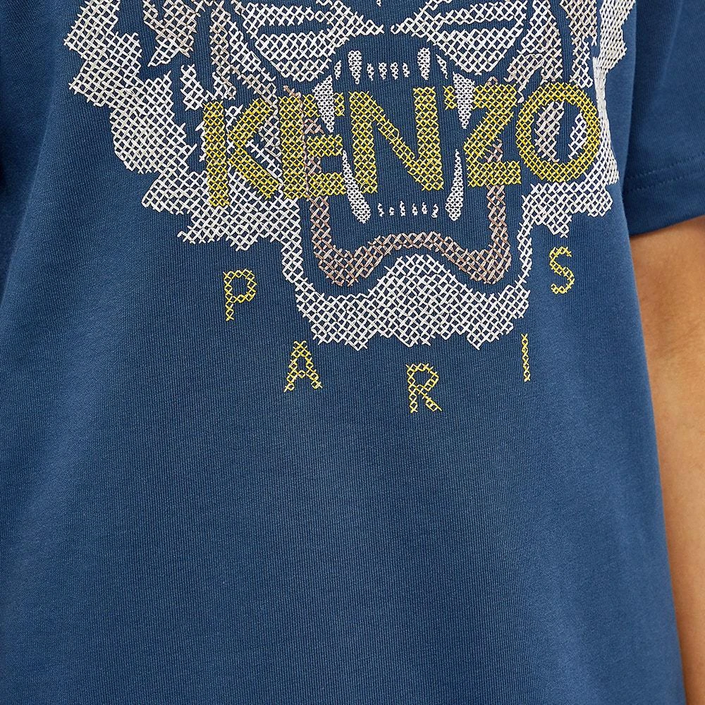 商品Kenzo|Kenzo Embroidered Seasonal Tiger Relaxed T-Shirt,价格¥639,第5张图片详细描述