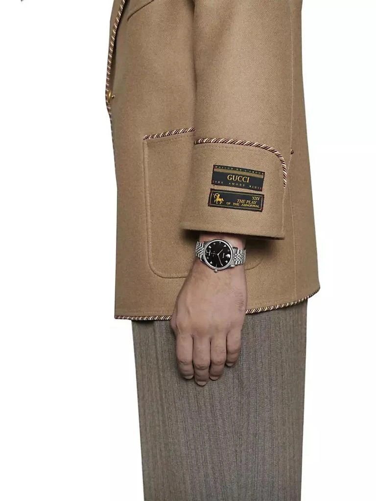 商品Gucci|Stainless Steel Bracelet Watch,价格¥16505,第5张图片详细描述