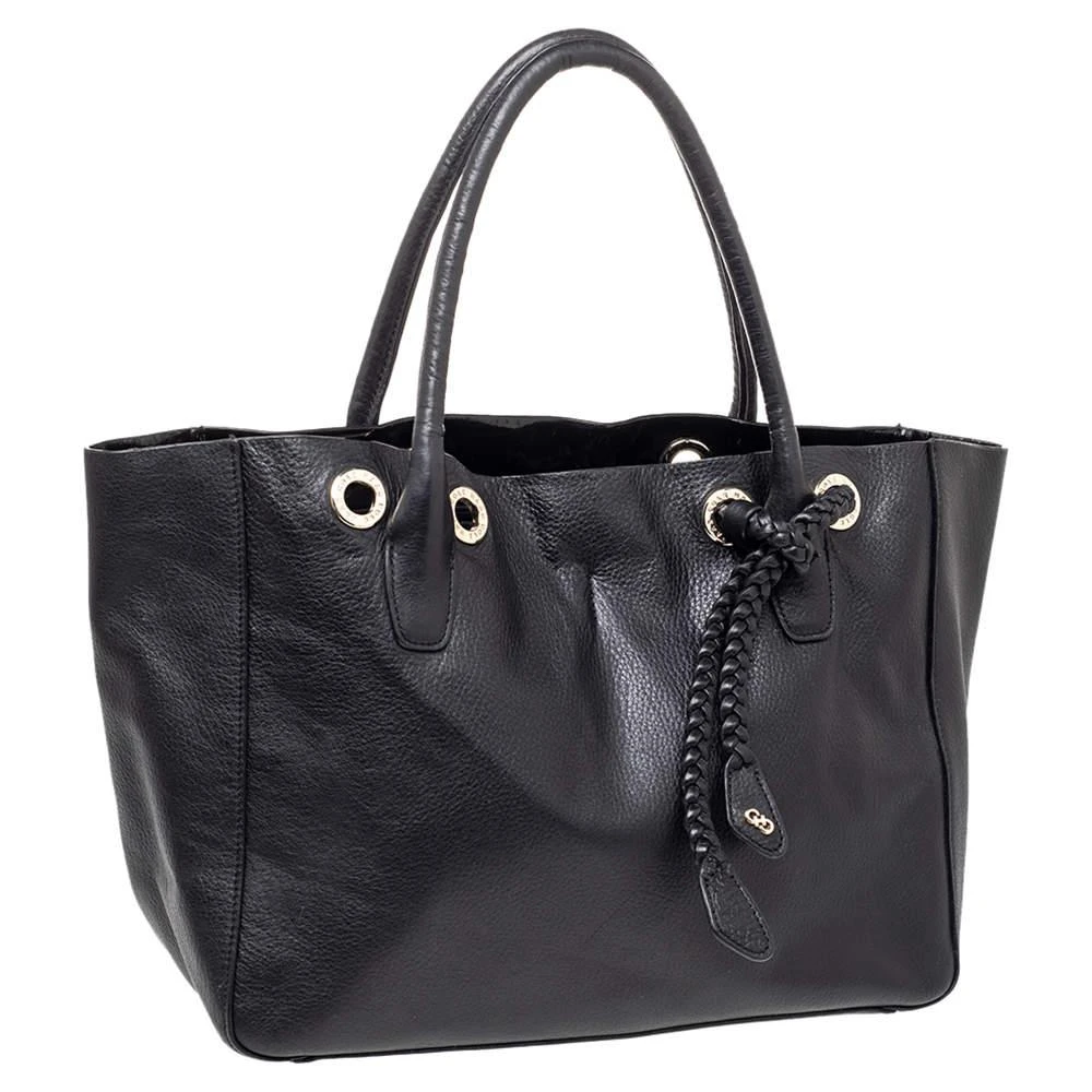 商品[二手商品] Cole Haan|Cole Haan Black Leather Tote,价格¥826,第3张图片详细描述