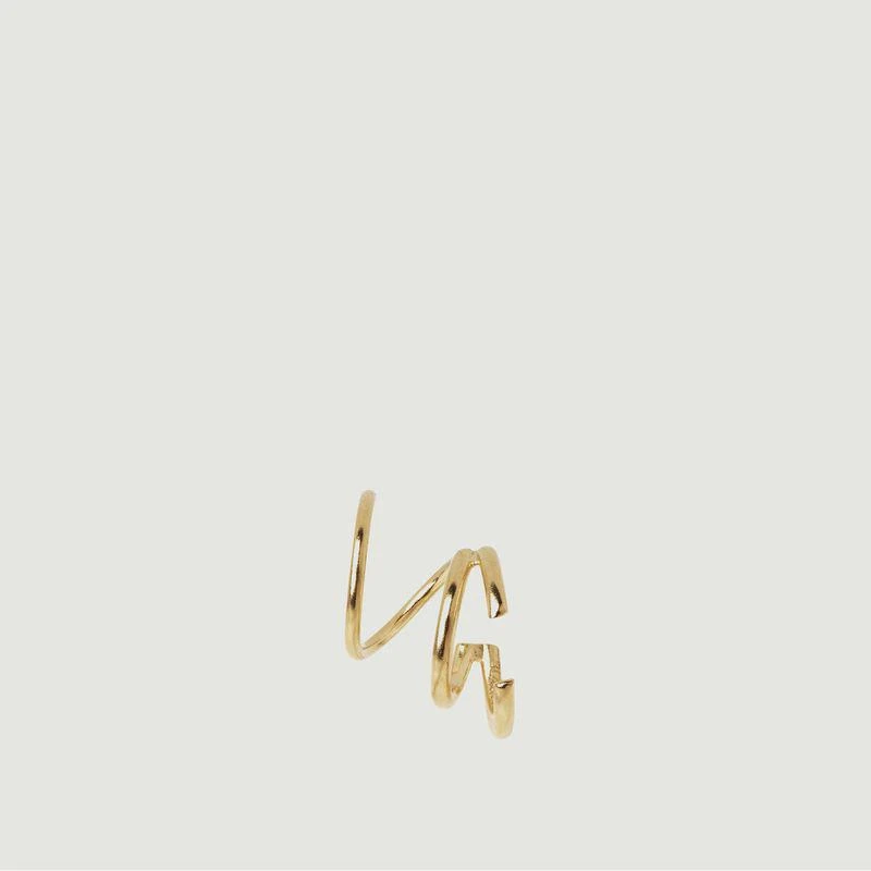 商品Maria Black|Bell Twirl Right Earring Gold MARIA BLACK,价格¥378,第1张图片