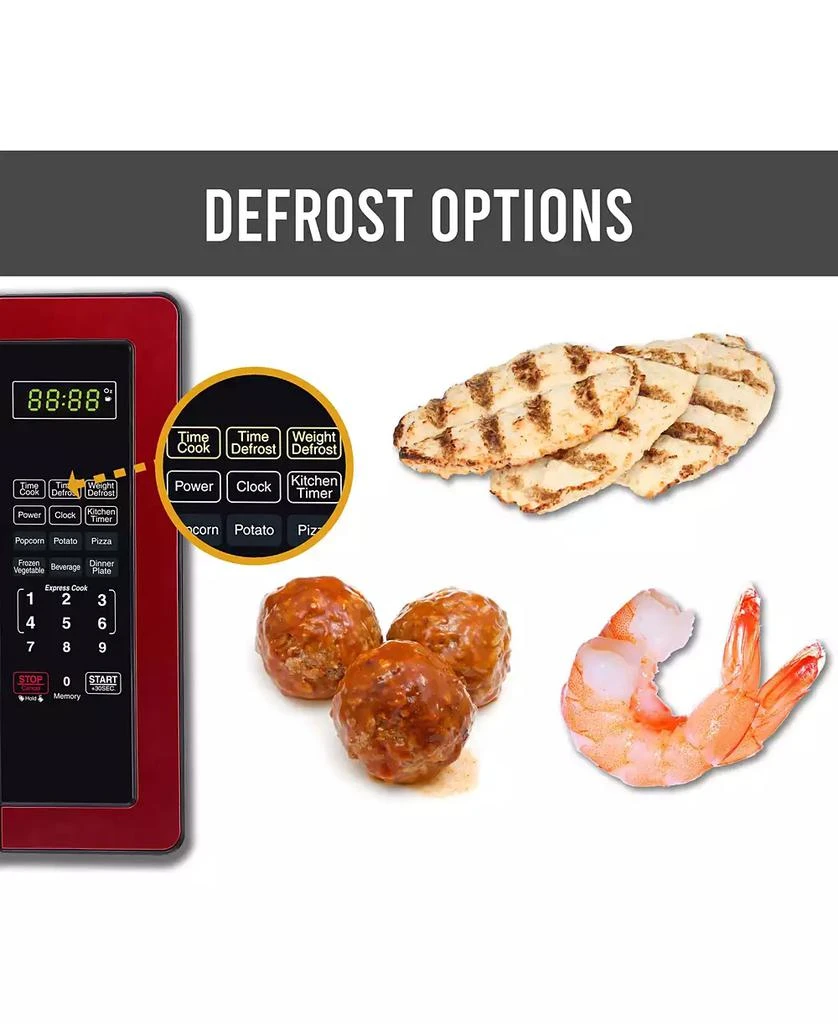 商品Farberware|Classic 1000-Watt Microwave Oven,价格¥1031,第4张图片详细描述