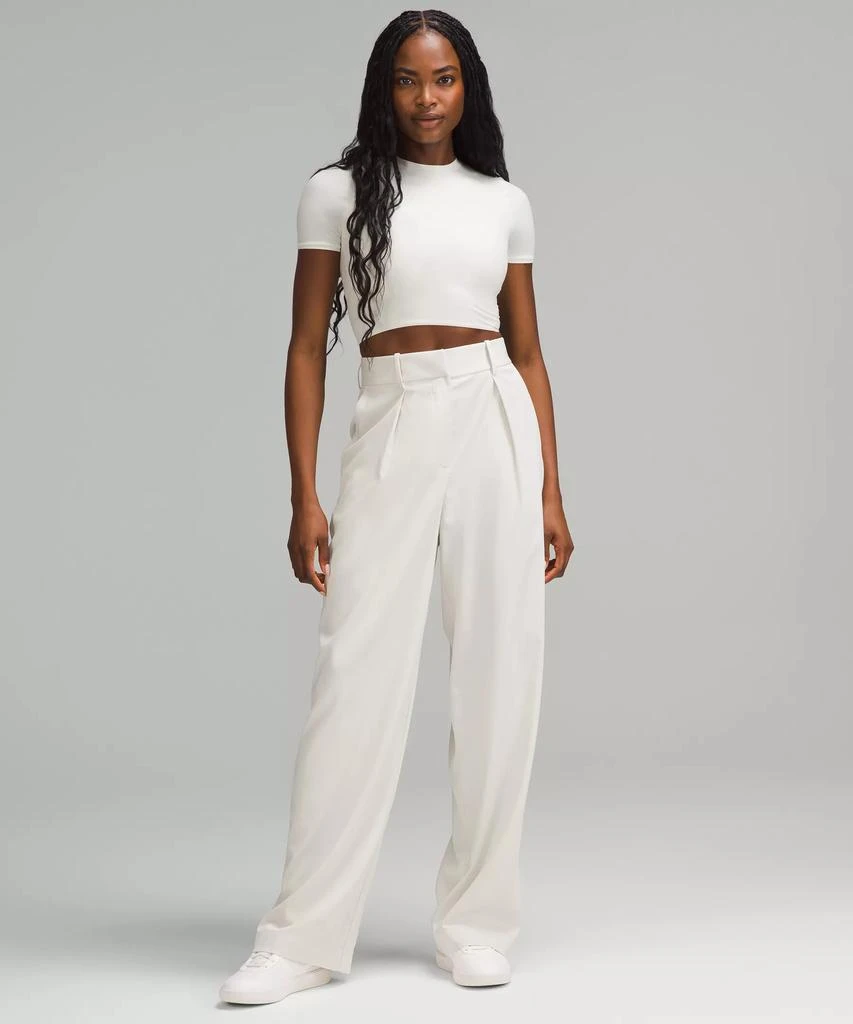Pleat-Front High-Rise Trouser *Regular 商品