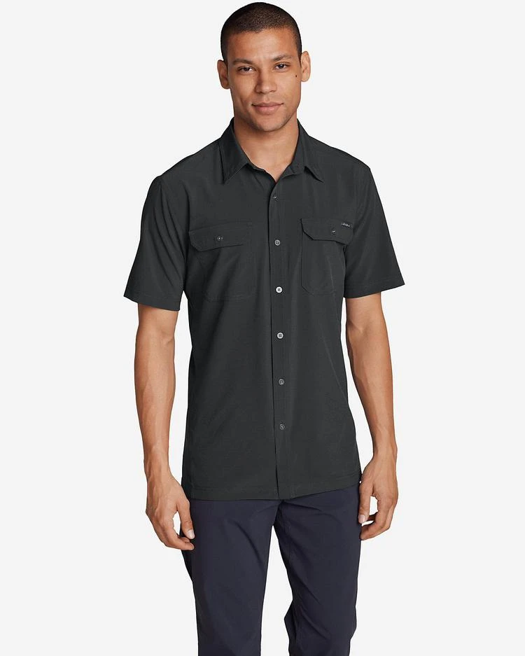 商品Eddie Bauer|Men&#39;s Departure Short-Sleeve Shirt,价格¥447,第2张图片详细描述