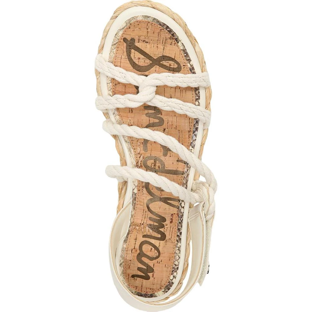 商品Sam Edelman|Sam Edelman Womens Cristan Leather Rope Heel Sandals,价格¥153,第5张图片详细描述